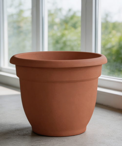 Clay Self-Watering Planter