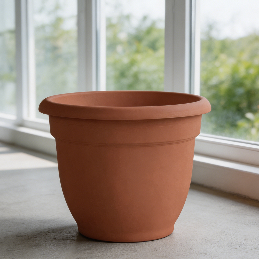 Clay Self-Watering Planter