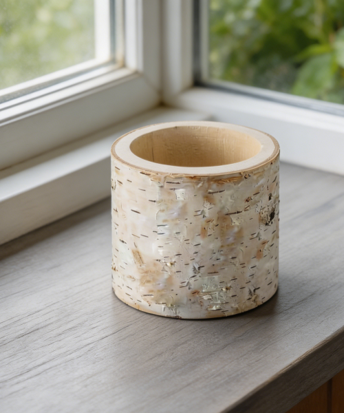 Natural Mango Wood Cachepot