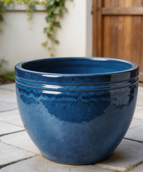 Extra Large Ceramic Planter with Drainage